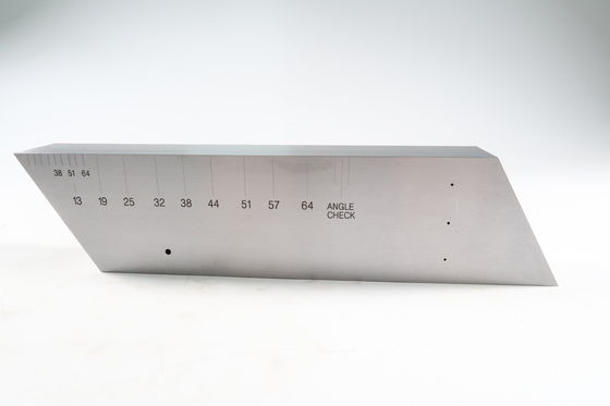 NDT AWS 14.4  60° Test Block Ultrasonic Calibration Block