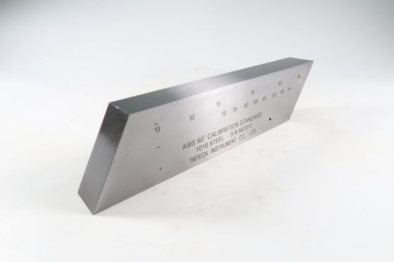 NDT AWS 14.4  60° Test Block Ultrasonic Calibration Block