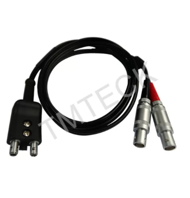 Cable à double ultrasons de 1,5 m de longueur LEMO00