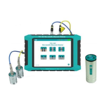 TFD-N91 Testeur à ultrasons non métallique avec transmission sans fil dans le nuage 10,1 pouces TFT LCD couleur et batterie au lithium intégrée