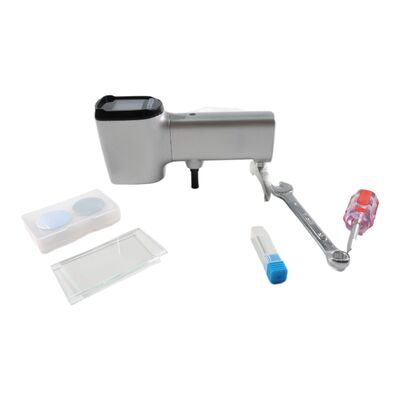 Testeur numérique de dureté Barcol avec une plage de test de 0 à 100 HBa, une plage efficace de 35 à 92 HBa et une résolution de 0,1 HBa pour les alliages d'aluminium et les plastiques