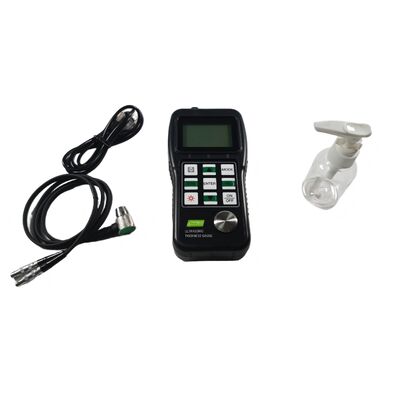 TM210 PLUS Ultrasons épaisseur avec 0,75 mm ~ 300,0 mm de gamme de mesure, 128 * 64 affichage LCD et 2 ans de garantie